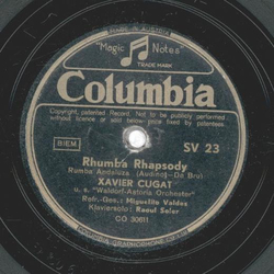 Xavier Cugat und sein Orchester - Miami Beach Rhumba / Rhumba Rhapsody