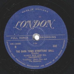 Harry Roy - Tempation Rag / The Dark Town Strutters Ball