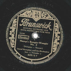 Lionel Hampton and his Orchestra - New Central Avenue / Hamps Boogie-Woogie