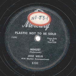 Jose Melis - Minuet / Eli Eli