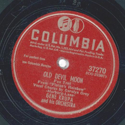 Gene Krupa - Old Devil Moon / Same old Blues 