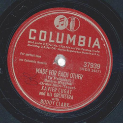Xavier Cugat - Made for each other / Rhumba Fantasy 