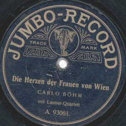 Carlo Bhm - Der Vorschuss auf die Seligkeit / Die Herzen der Frauen von Wien