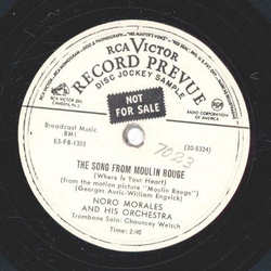 Noro Morales - The Song from Moulin Rouge / Fantasia Mexicana 