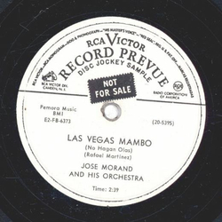 Jose Morand - Las Vegas Mambo / Dream Mist