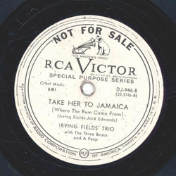 Irving Fields Trio - The Scottish Samba / Take her to Jamaika
