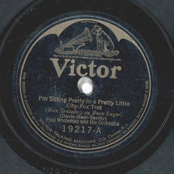 Paul Whiteman and his Orchestra - Im sitting pretty in a...