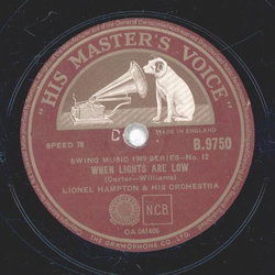 Lionel Hampton - When Lights Are Low / Central Avenue Breakdown