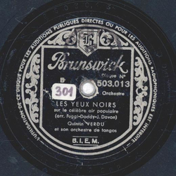 Quintin Verdu - Les Deux Guitares / Les Yeux Noirs