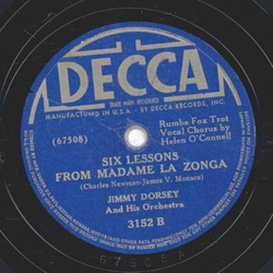 Jimmy Dorsey - Boog It / Six Lessons From adame La Zonga