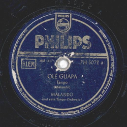 Malando und sein Tango-Orchester - Olé Guapa / Senuelo