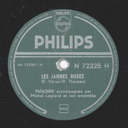 Patachou - Les Jambes Roses / Le Piano Du Pauvre