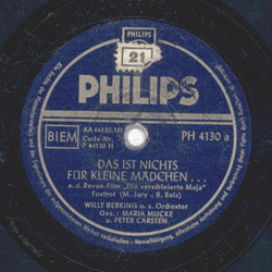 Maria, Mucke, Peter Carsten, Willy Berking Orch. - Das...