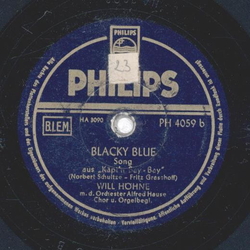 Will Hhne - In einem Schaukelstuhl / Blacky Blue