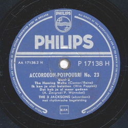The 3 Jacksons - Accordeon Potpourri No.23 Deel 1 / Accordeon Potpourri No.23 Deel 2