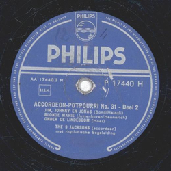 Die drei Jacksons - Accordeon Potpurri No.31 Teil 1 / Teil 2