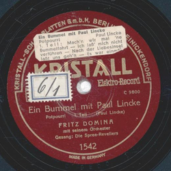 Fritz Domina - Ein Bummel mit Paul Lincke 