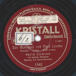 Fritz Domina - Ein Bummel mit Paul Lincke 