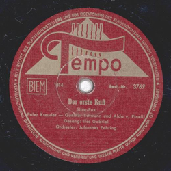 Johannes Fehring - Der erste Ku / Eine Melodie geht um...