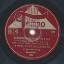 Tempo-Tanzorchester mit Quartett-Gesang - Schlager-Potpourri