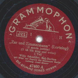 Willy Schneider - Zar und Zimmermann 