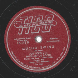 Joe Loco - Tenderly / Mucho Swing