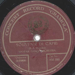 Mayfair Dance Orchestra - Java / Souvenir Di Capri