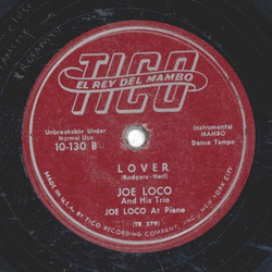 Joe Loco -  September In The Rain / Lover
