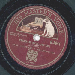 Paul Whiteman - Dodgin a Divorcee / Garden of Weed 