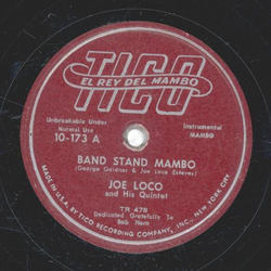Joe Loco - Band Stand Mambo  / Matty Singer Mambo