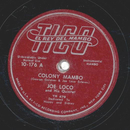 Joe Loco - Colony Mambo / Monticello Mambo