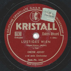 Oscar Joost - Lustiges Wien