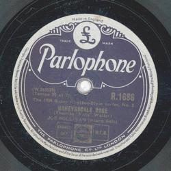 Joe Sullivan - The 1934 Super Rhythm Style Series, No. 3 / The 1934 Super Rhythm Style Series, No. 4