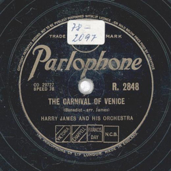 Harry James - The Flight of the Bumblee Bee / The Carnival of Venice