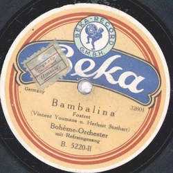 Bohme-Orchester - In Venedig um Mitternacht / Bambalina