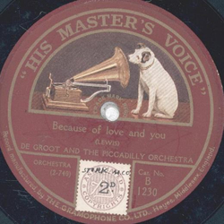De Groot - Because of love and you / Le Cygne