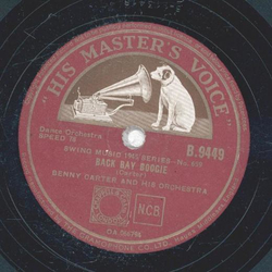 Benny Carter - Swing Music 1945 Series, No. 659:  Back Bay Boogie / Swing Music 1945 Series, No. 660: Sunday
