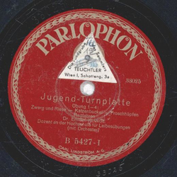 Dr. Erich Klinge - Jugend Turnplatte bungen 1-4 / 5-9