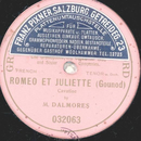 M. Dalmores - Romeo Et Juliette ( Gounod)