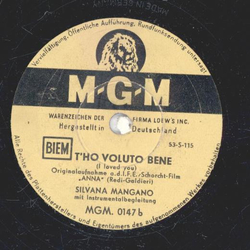 Silvana Mangano - ANNA / T`ho Voluto Bene