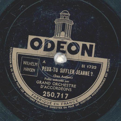 Grand Orchestre DAccordeons - Las de Pique / Peux-tu...