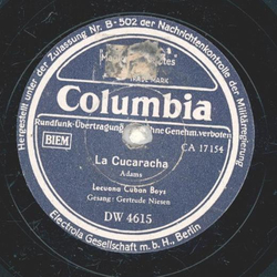 Gertrude Niesen, Lecuona Cuban Boys - La Cucaracha / La Conga