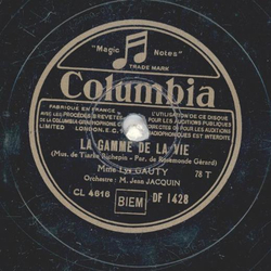 Lys Gauty - La Gamme De La Vie / Lamour Tel Quon Le Parle 