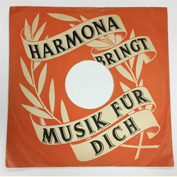 Original Harmona Cover fr 25er Schellackplatten