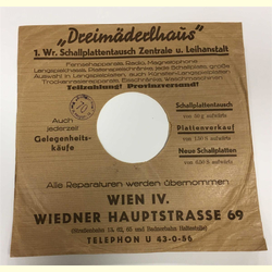 Original 3MH Cover fr 25er Schellackplatten A5 A