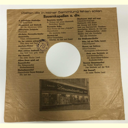 Original 3MH Cover fr 25er Schellackplatten A5 A