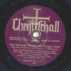 Émilie Rutschka - Die Himmel rühmen des Ewigen Ehre / Dem...