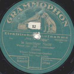Wiener Schrammel Quartett - Faschingskinder / In lauschiger Nacht