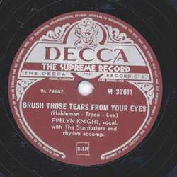 Evelyn Knight - A Little Bird Told Me / Brush Those Tears From Your Eyes
