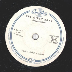 Tabnyi Mihly - Adios / The Gipsy Band 